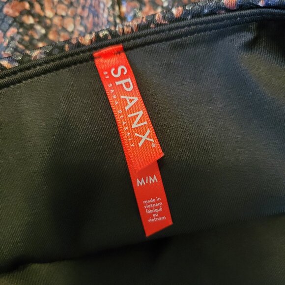 Spanx NEW Faux Leather Snake Shine Reptile Print Leggings - Picture 8 of 10